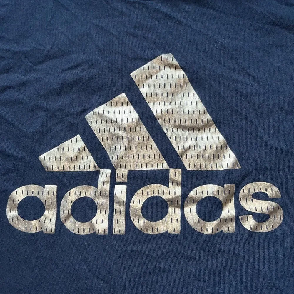 Adidas Gold logo tee